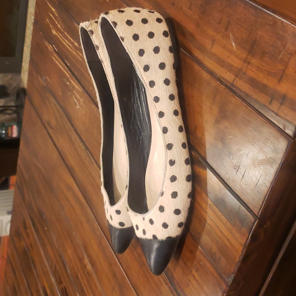 Leoffler Randall point toe flats